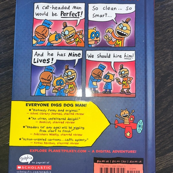 Dog Man: “Grime and Punishment” by - Dav Pilkey creator of Captain Underpants - Picture 2 of 4